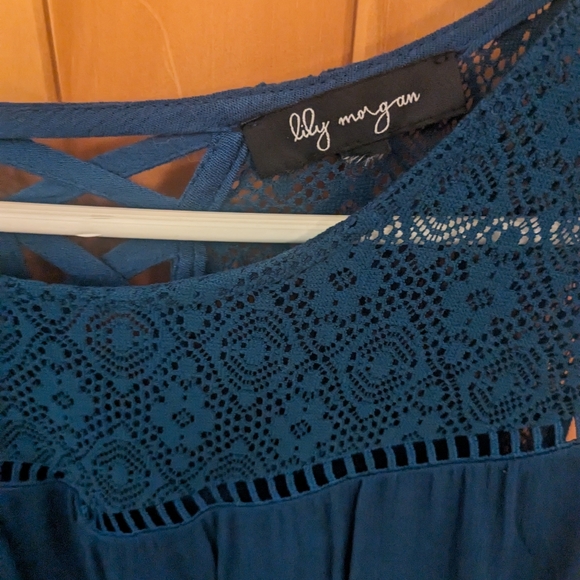 Navy Blue Dress Size XL - Picture 2 of 5